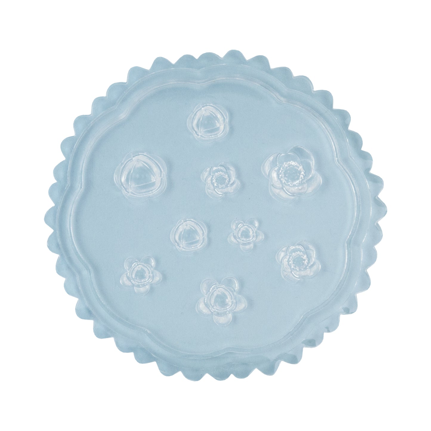 Mini Silicone Jewelry Mold - Medium Flowers
