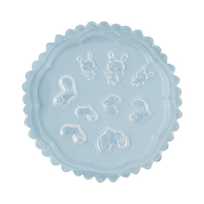 Mini Silicone Jewelry Mold - Bunnies & Hearts