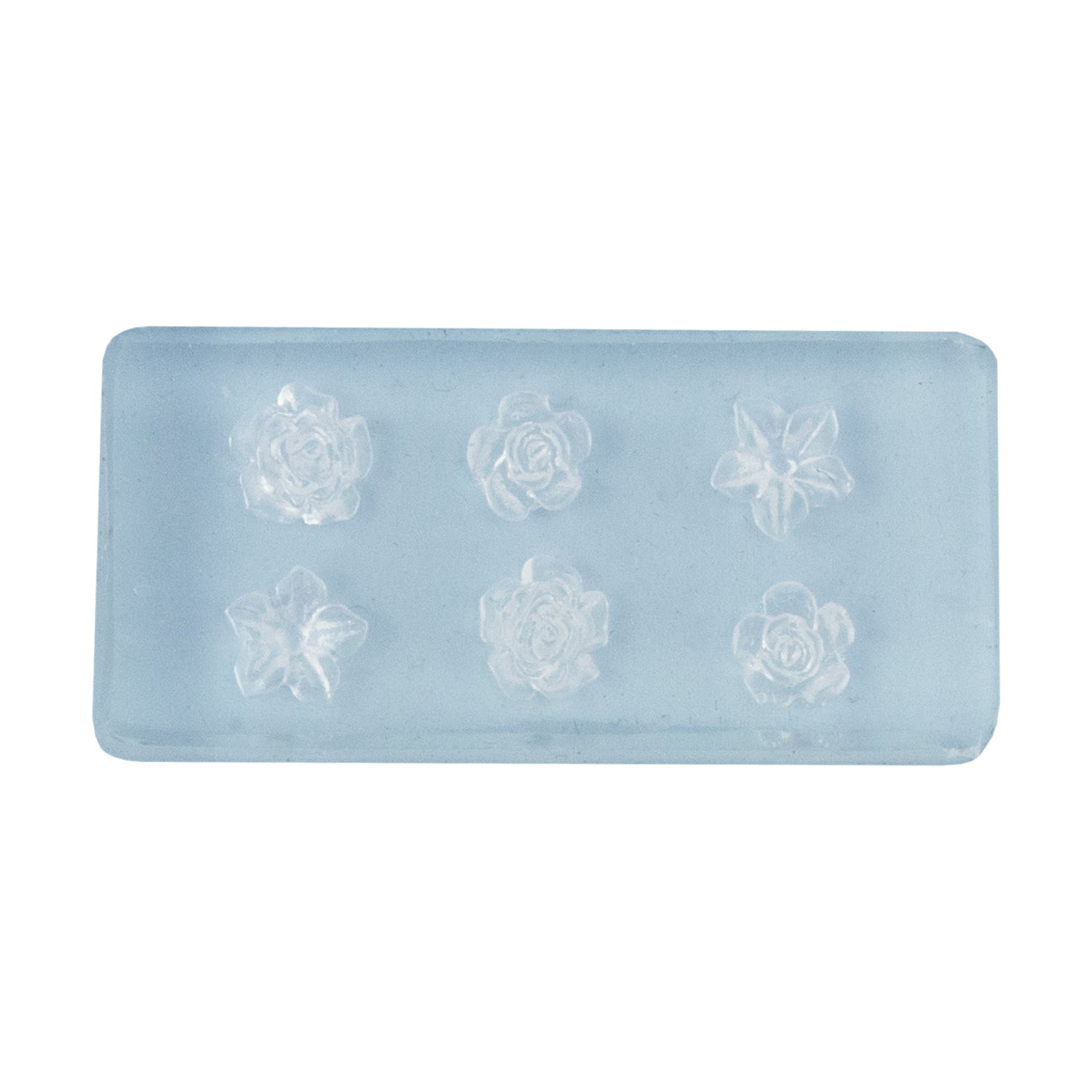 Mini Silicone Jewelry Mold - Succulent Array