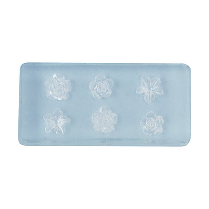 Mini Silicone Jewelry Mold - Succulent Array