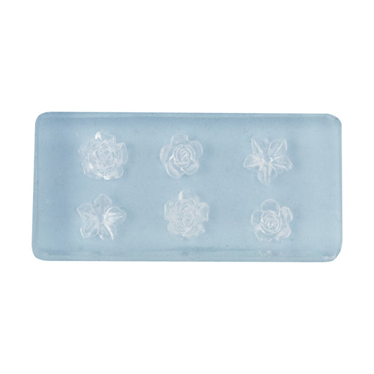 Mini Silicone Jewelry Mold - Succulent Array