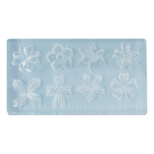 Mini Silicone Jewelry Mold - Flower Array