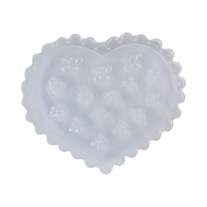 Mini Silicone Jewelry Mold - Rose Bouquet