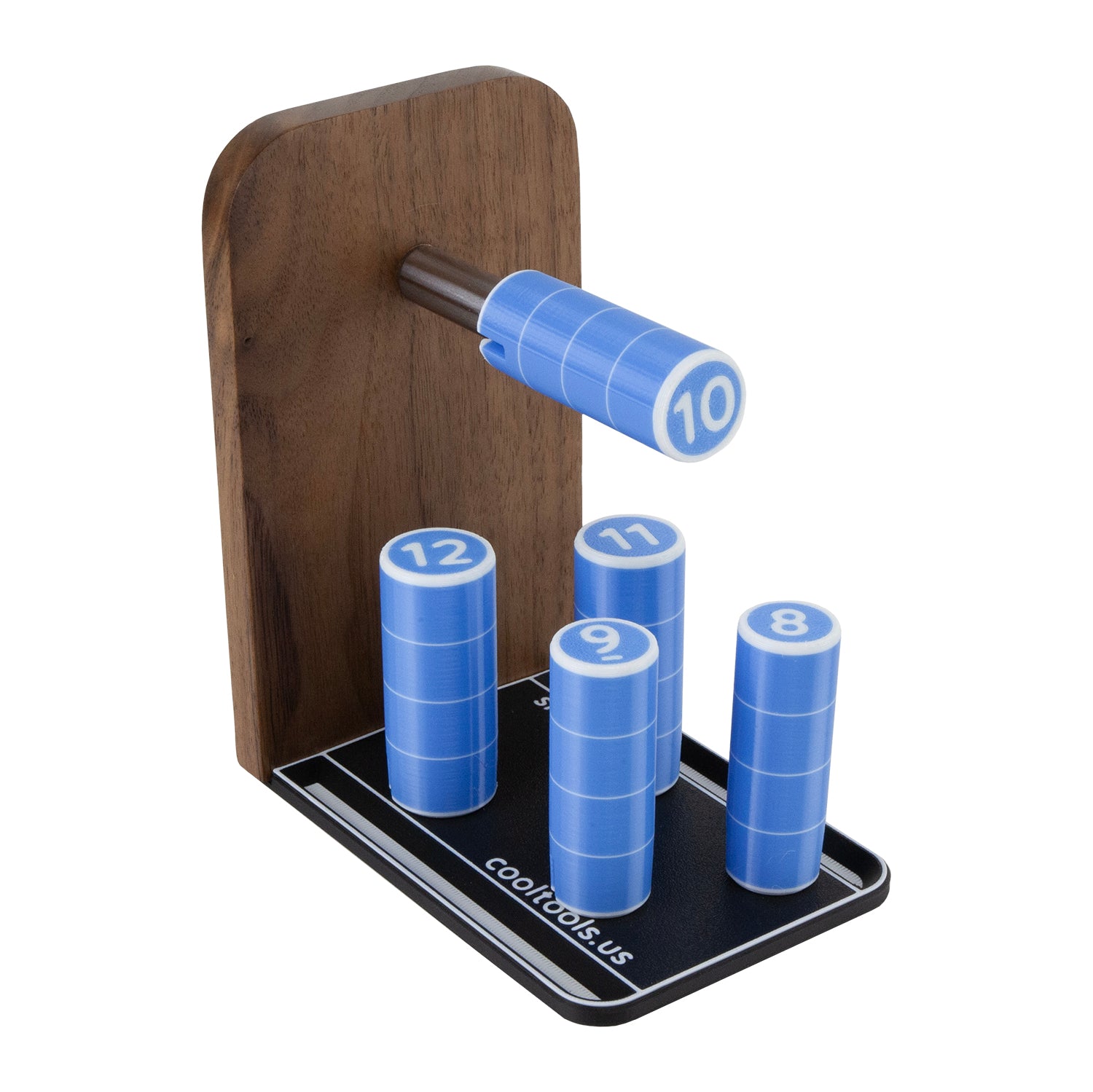 Non-Stick Ring Mandrel Stand wood and plastic with plastic mandrels