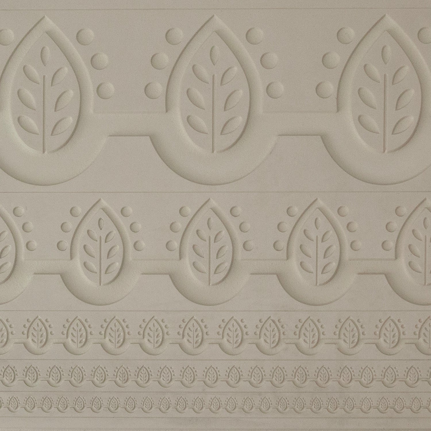 beige Rings & Bangles Texture - Stamped Leaves 