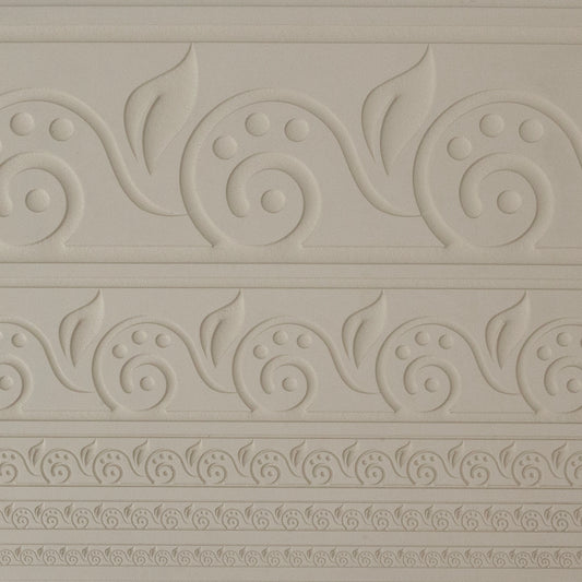 beige beige Rings & Bangles Texture - Stamped Leaves 