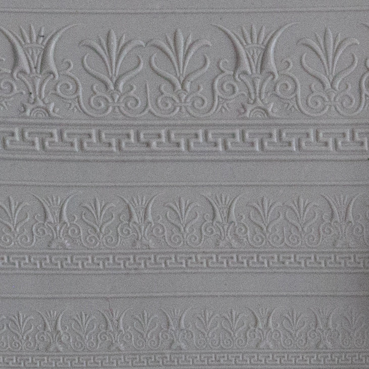 gray Rings & Bangles Texture - Flourishing Meander 2 sample