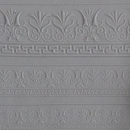 gray Rings & Bangles Texture - Flourishing Meander 2 sample