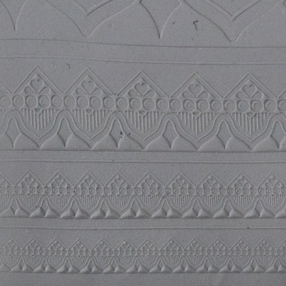 gray Rings & Bangles Texture - Half and Half sample