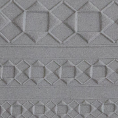 gray Rings & Bangles Texture - Checkerboard sample