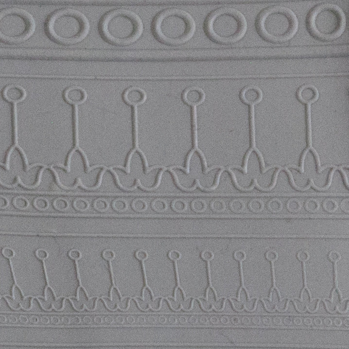 gray Rings & Bangles Texture - Ornamental Tulips sample