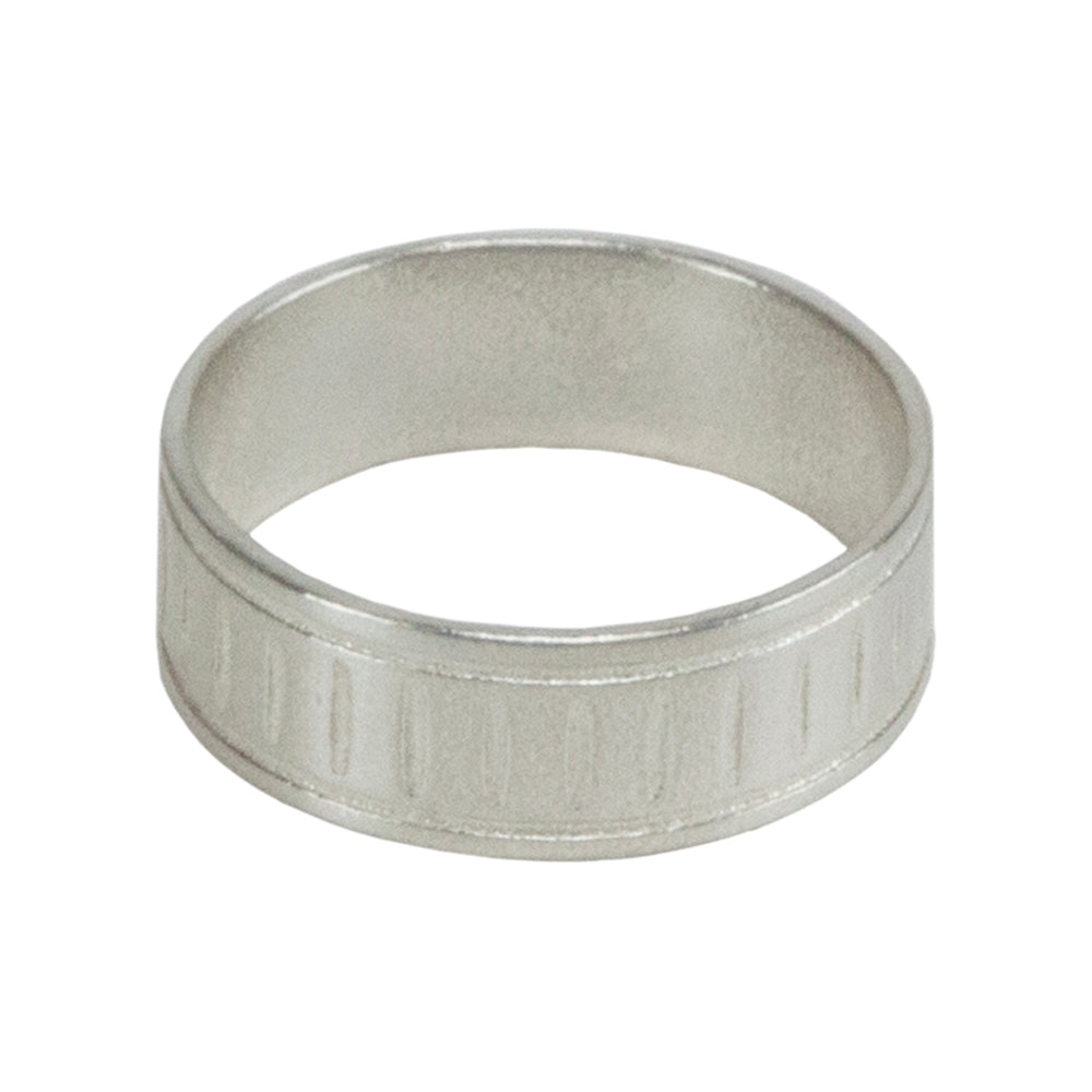 Sterling Silver Ring Core - Slotted - Half & Whole Sizes