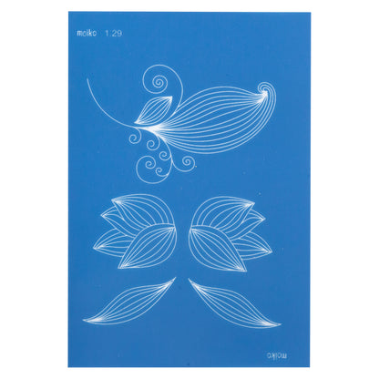 blue Moiko Silk Screen - Style 1.29