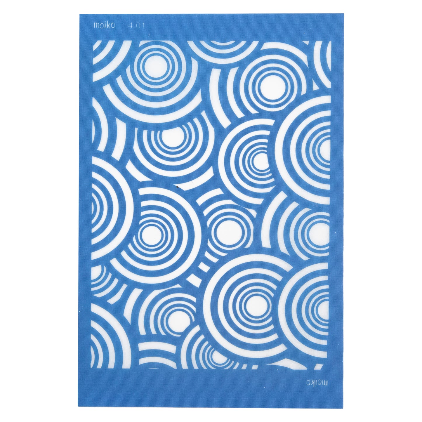 blue Moiko Silk Screen - Style 4.01