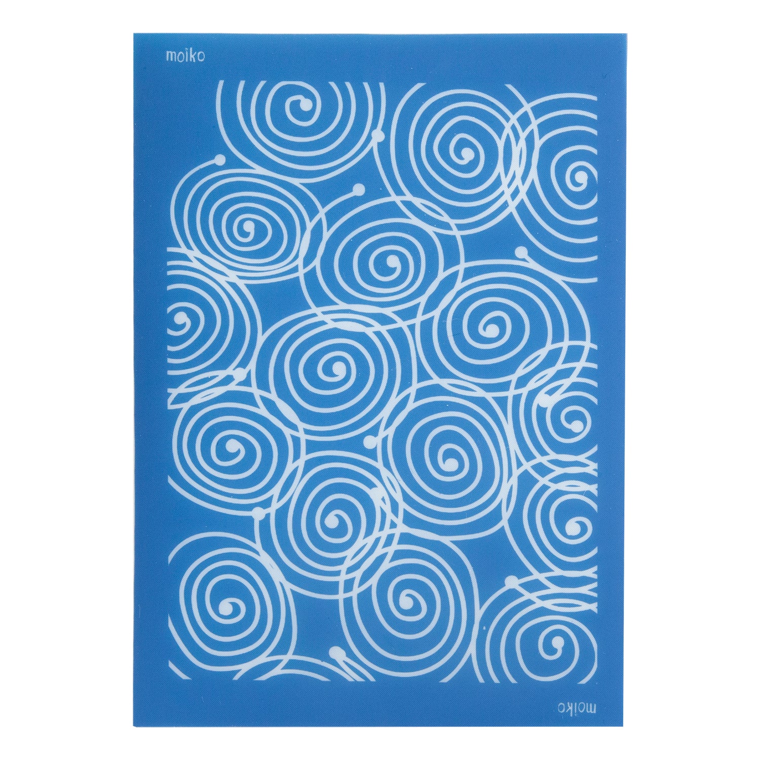 blue Moiko Silk Screen - Style 4.03