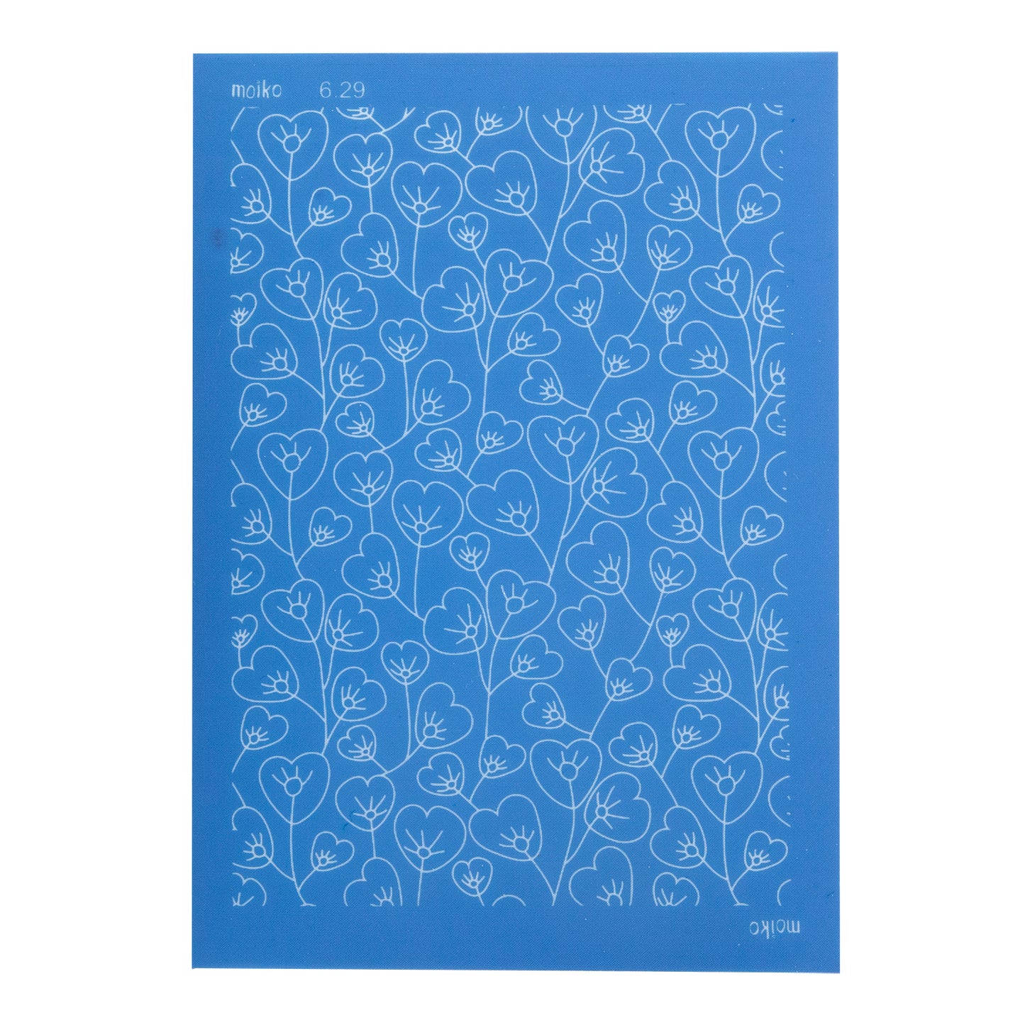 blue Moiko Silk Screen - Style 6.29
