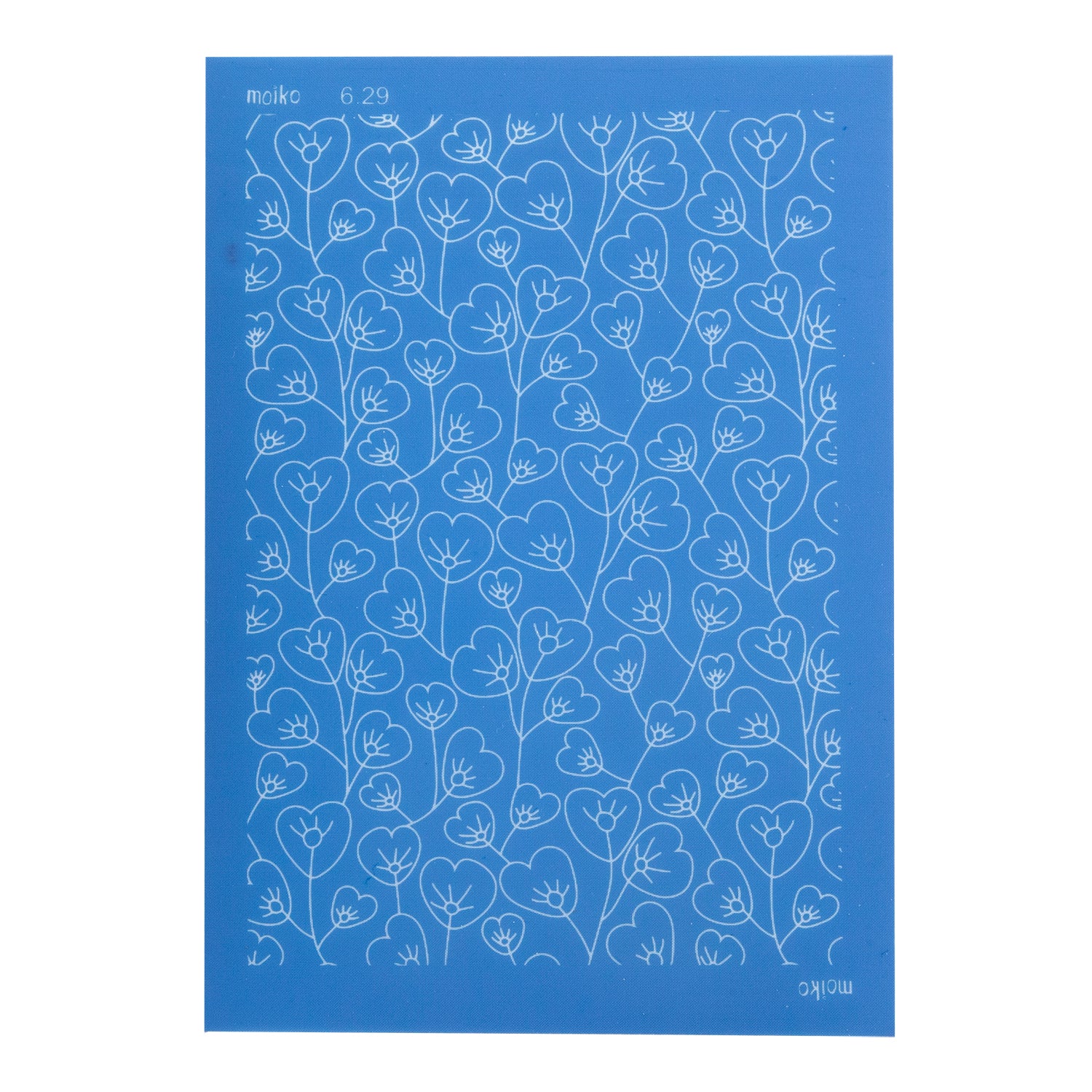 blue Moiko Silk Screen - Style 6.29