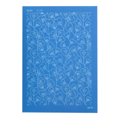 blue Moiko Silk Screen - Style 6.29