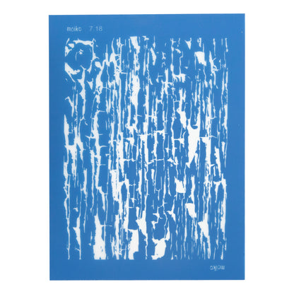 blue Moiko Silk Screen - Style 7.18
