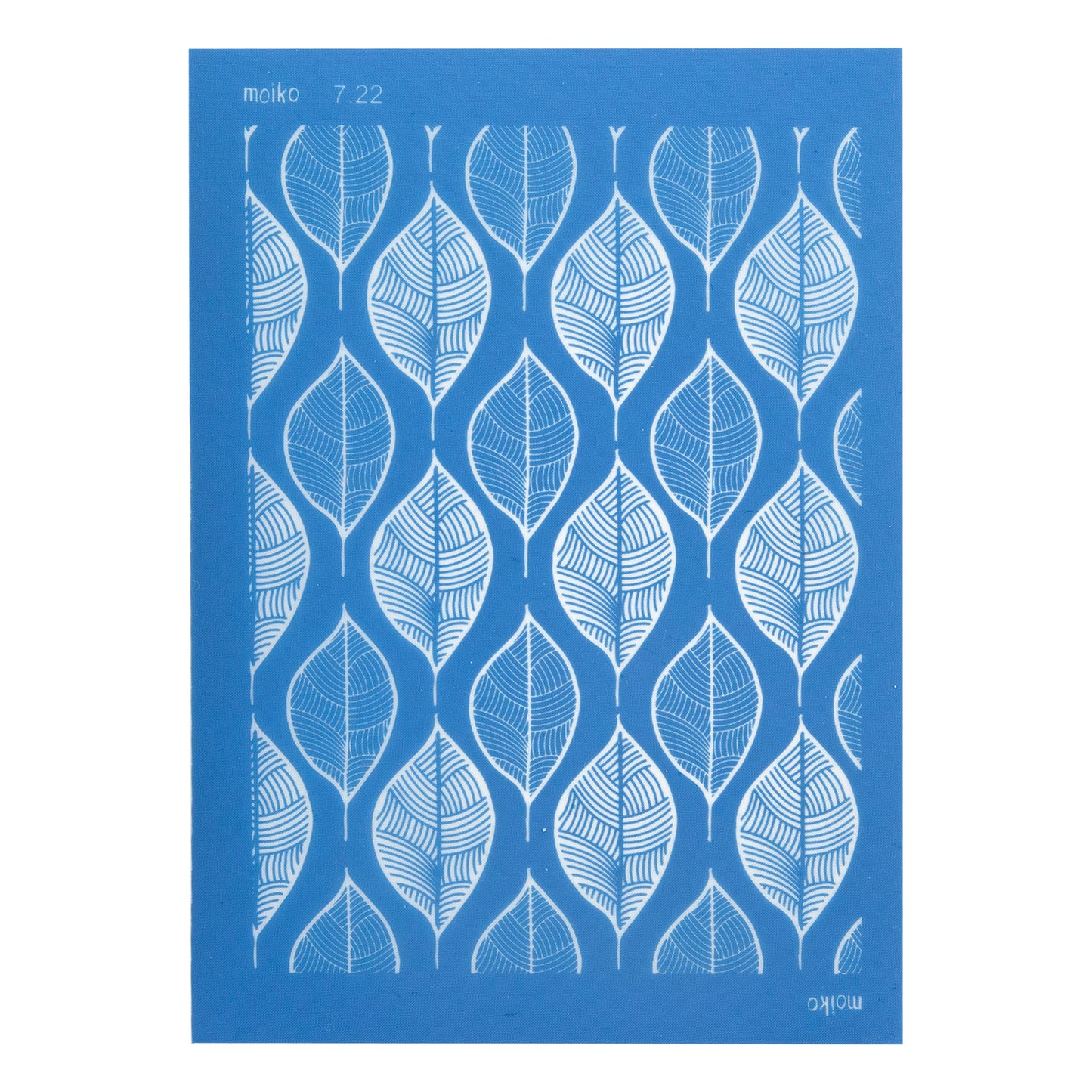 blue Moiko Silk Screen - Style 7.22