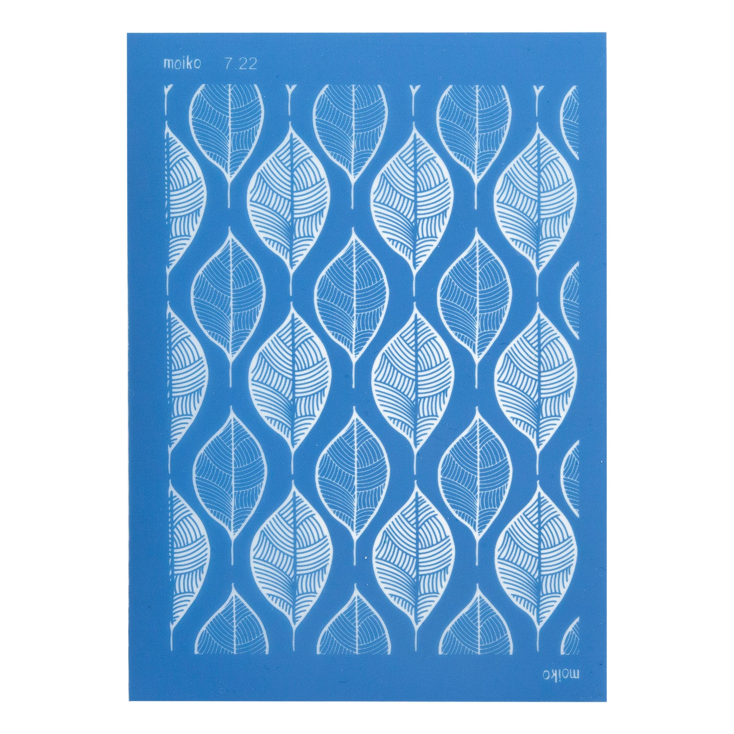 blue Moiko Silk Screen - Style 7.22