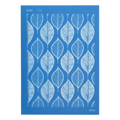 blue Moiko Silk Screen - Style 7.22