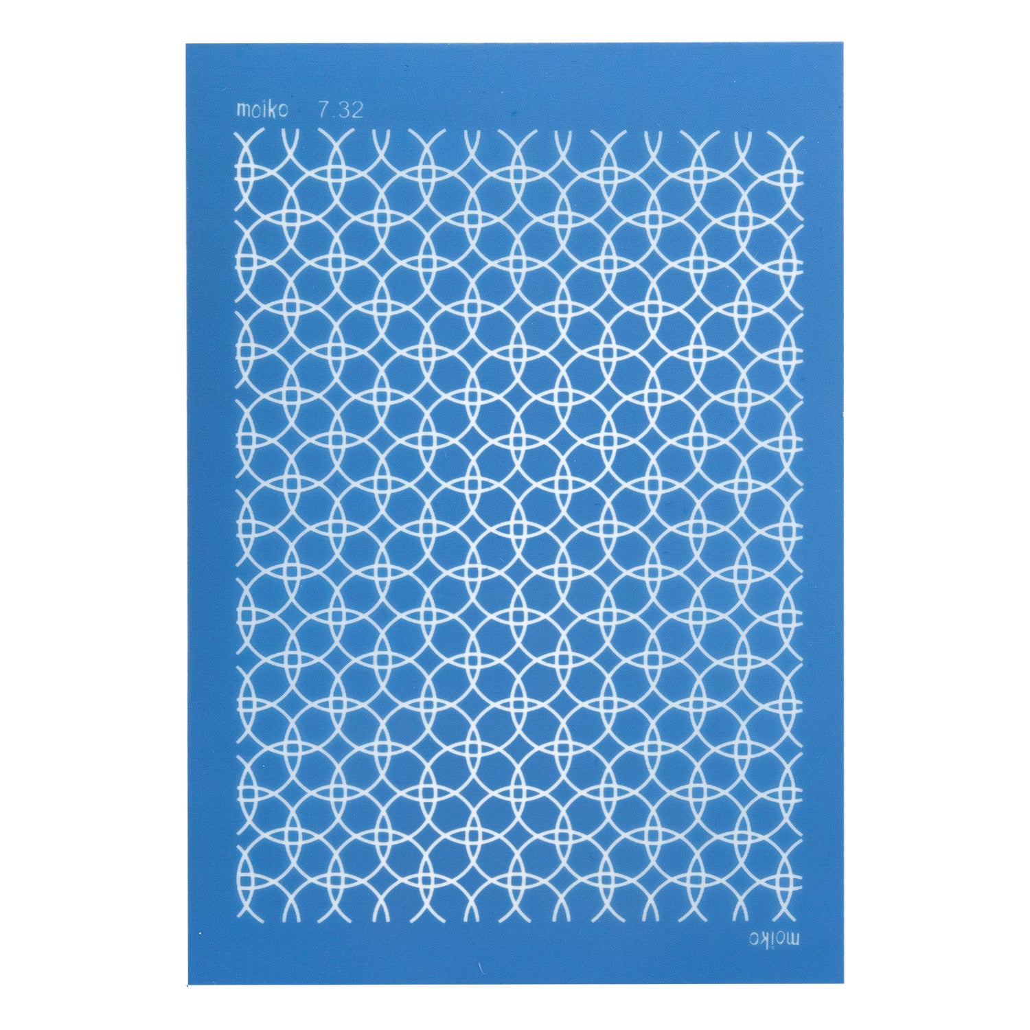 blue Moiko Silk Screen - Style 7.32