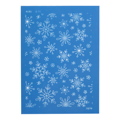 blue Moiko Silk Screen - Style 8.11