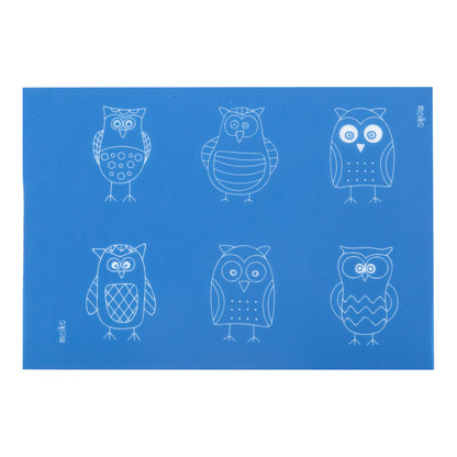 blue Moiko Silk Screen - Style 8.17