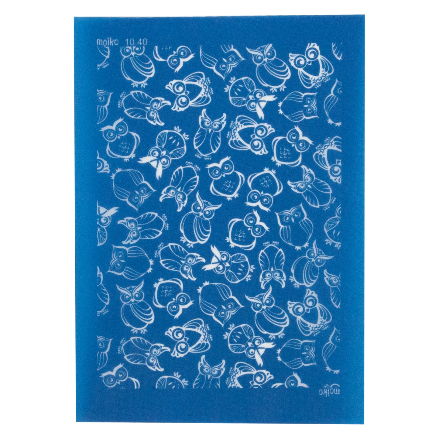 blue Moiko Silk Screen - Style 10.40