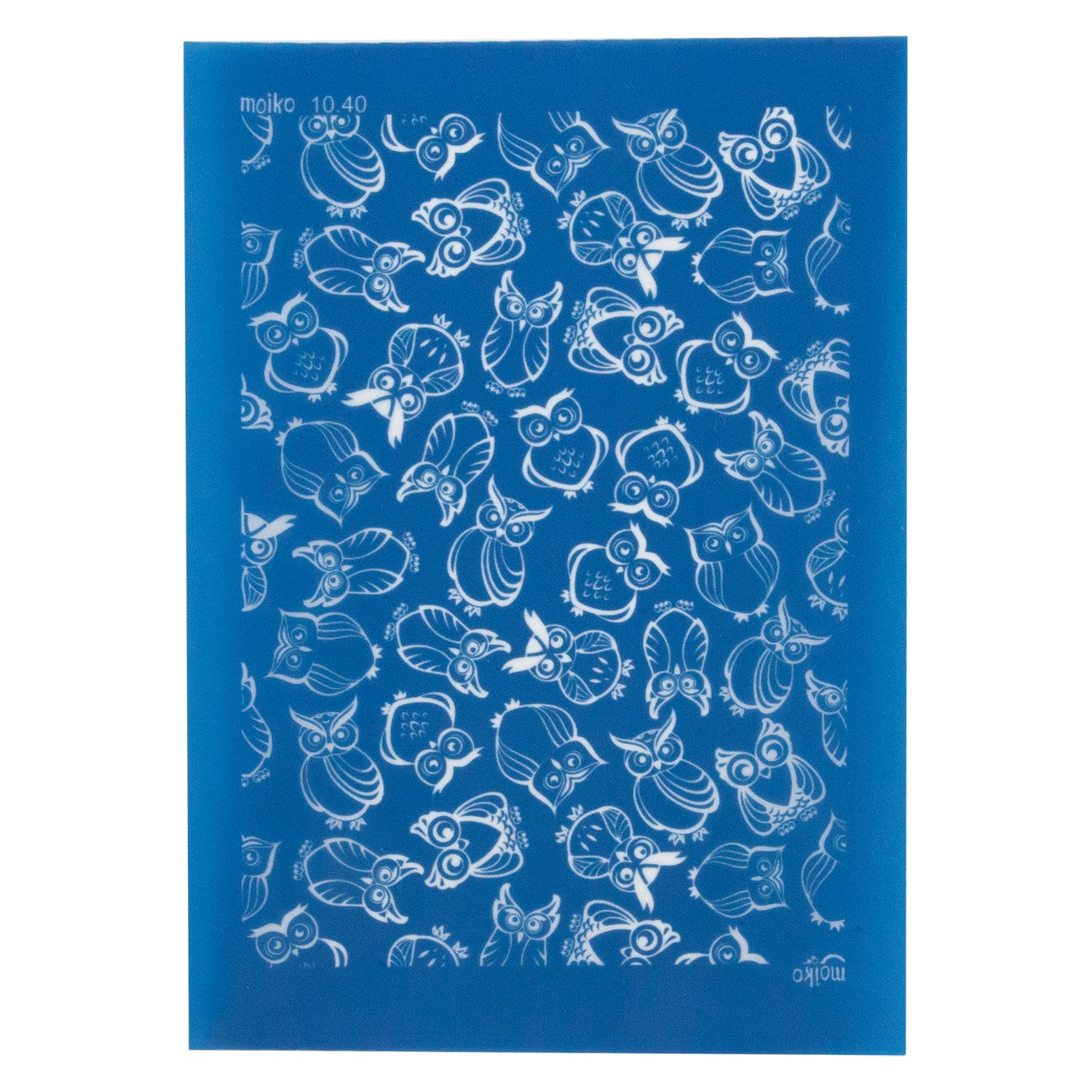 blue Moiko Silk Screen - Style 10.40