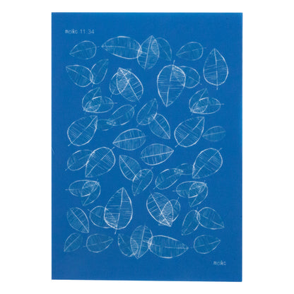blue Moiko Silk Screen - Style 11.34