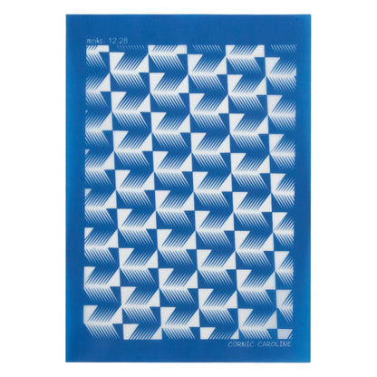 blue Moiko Silk Screen - Style 12.28