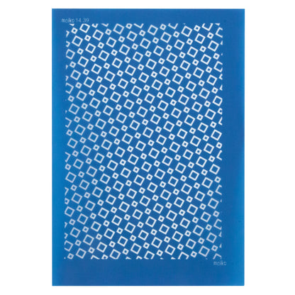 blue Moiko Silk Screen - Style 14.39