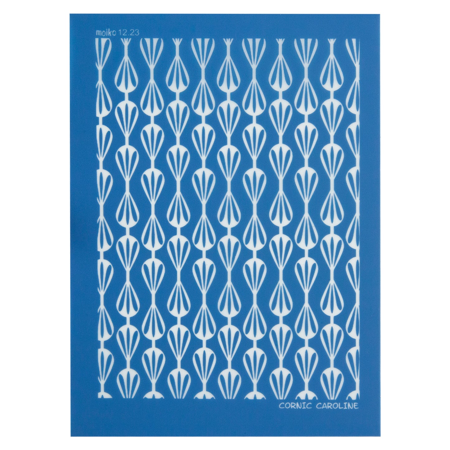 blue Moiko Silk Screen - Style 12.23