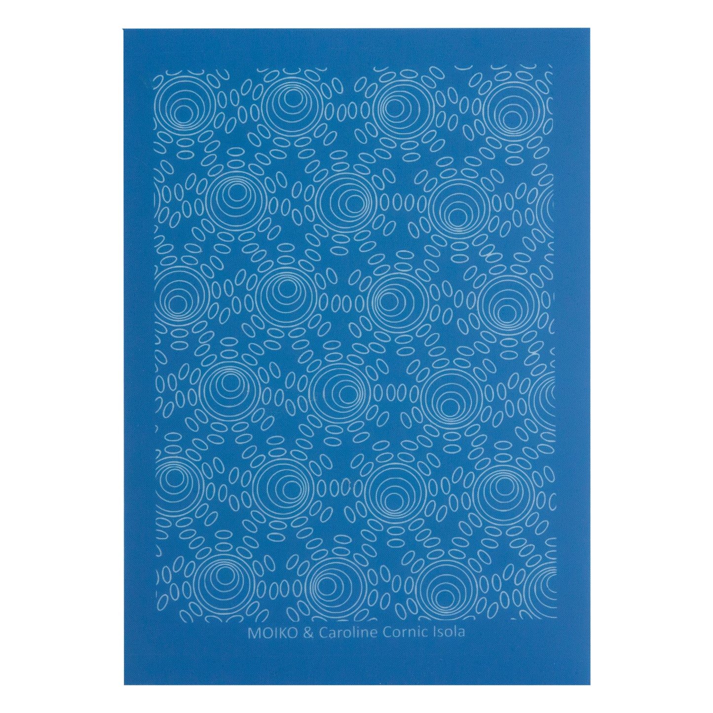 blue Moiko Silk Screen - Style 12.25