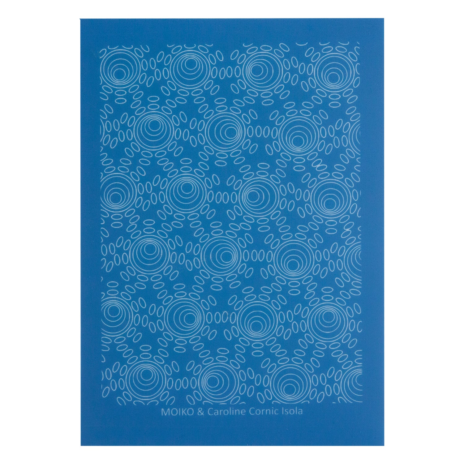 blue Moiko Silk Screen - Style 12.25