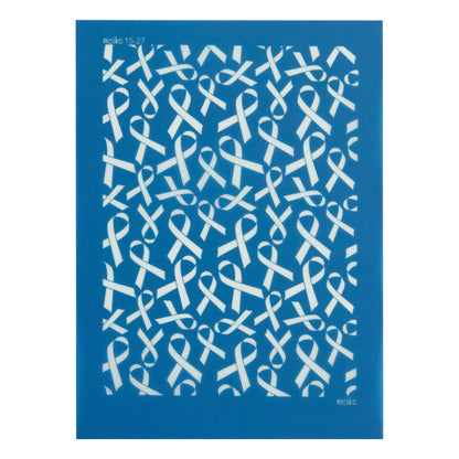 blue Moiko Silk Screen - Style 15.27