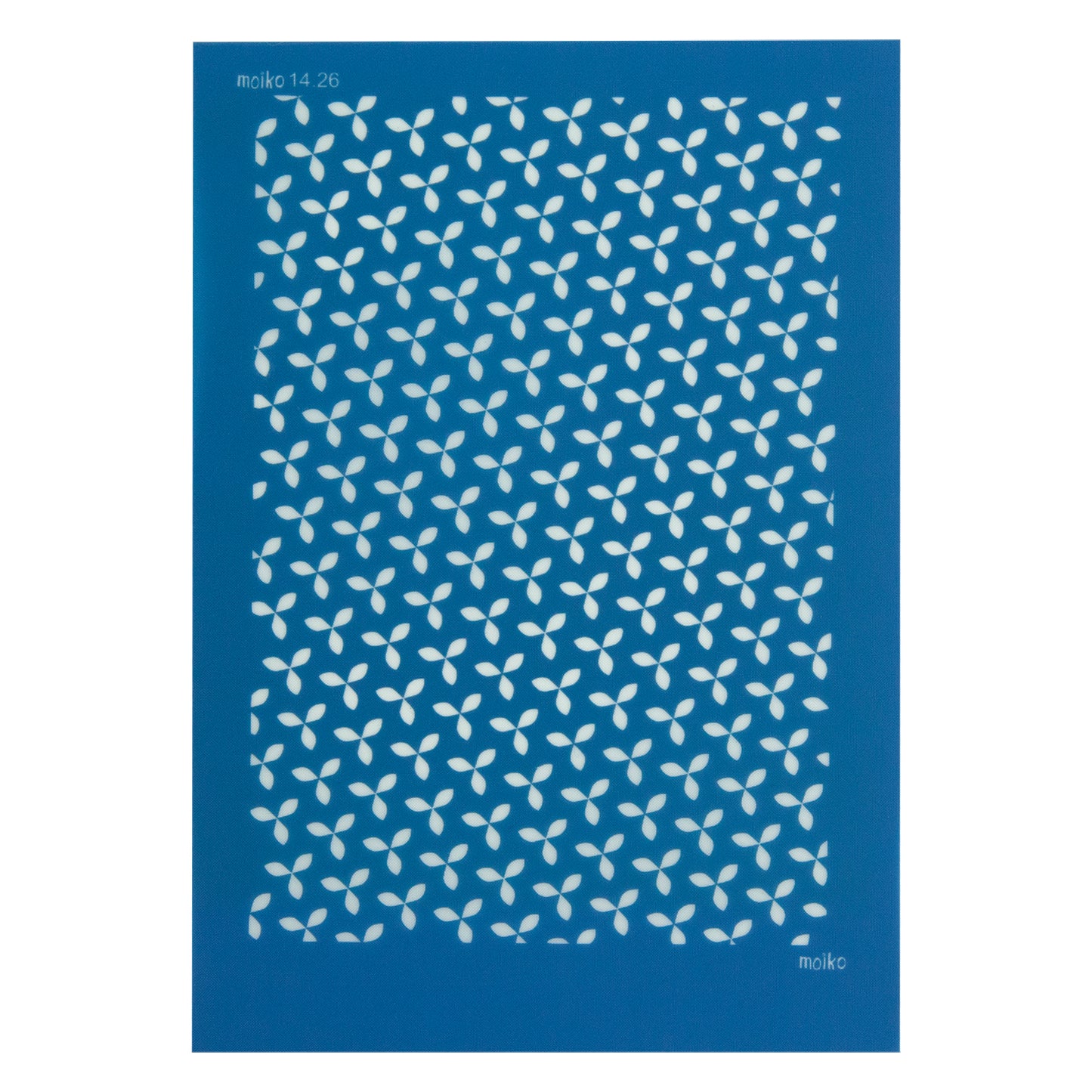 blue Moiko Silk Screen - Style 14.26