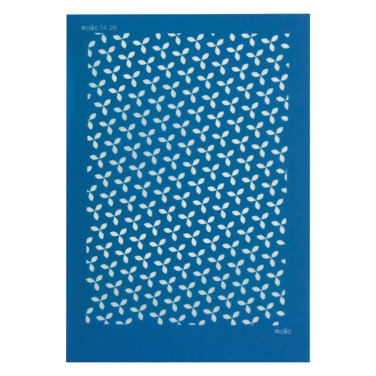 blue Moiko Silk Screen - Style 14.26
