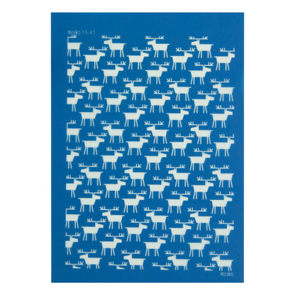 blue Moiko Silk Screen - Style 15.41
