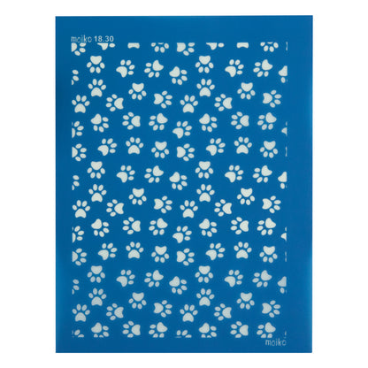 blue Moiko Silk Screen - Style 18.30