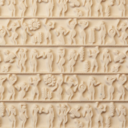 beige Rollable Texture Tile - Ancient People
