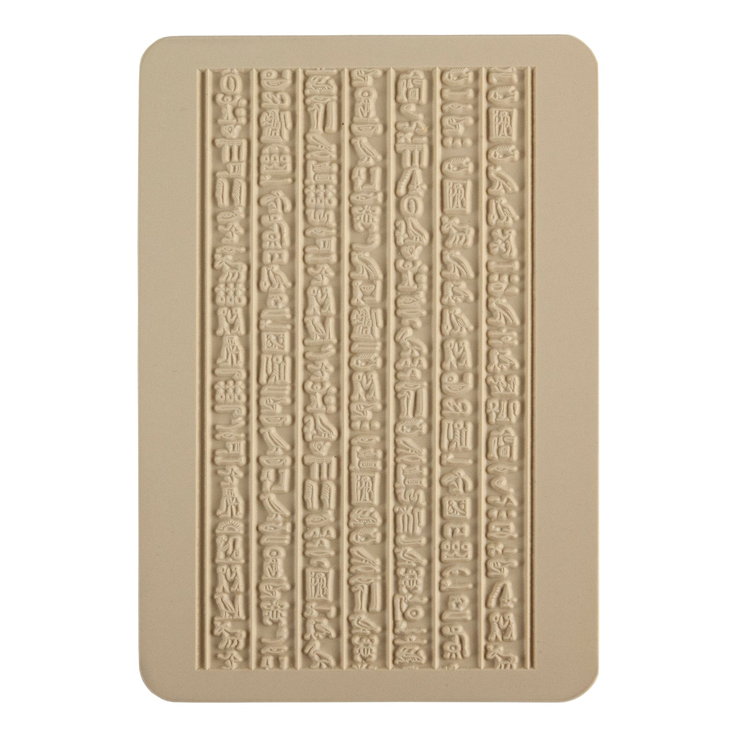 beige Rollable Texture Tile - Hieroglyphics