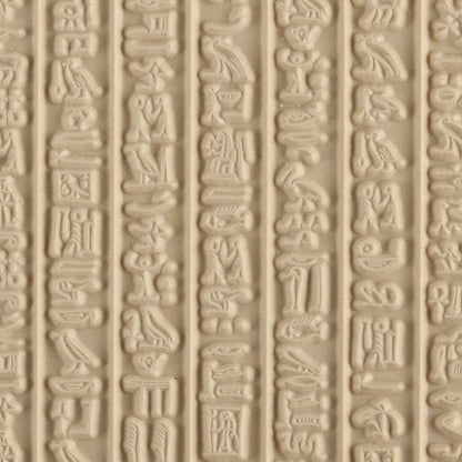 beige Rollable Texture Tile - Hieroglyphics