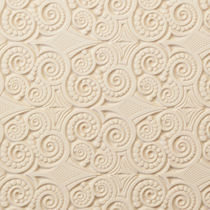 beige Rollable Texture Tile - Nouveau Mucha
