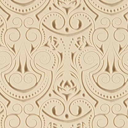 beige Rollable Texture Tile - Nouveau Boquet Embossed