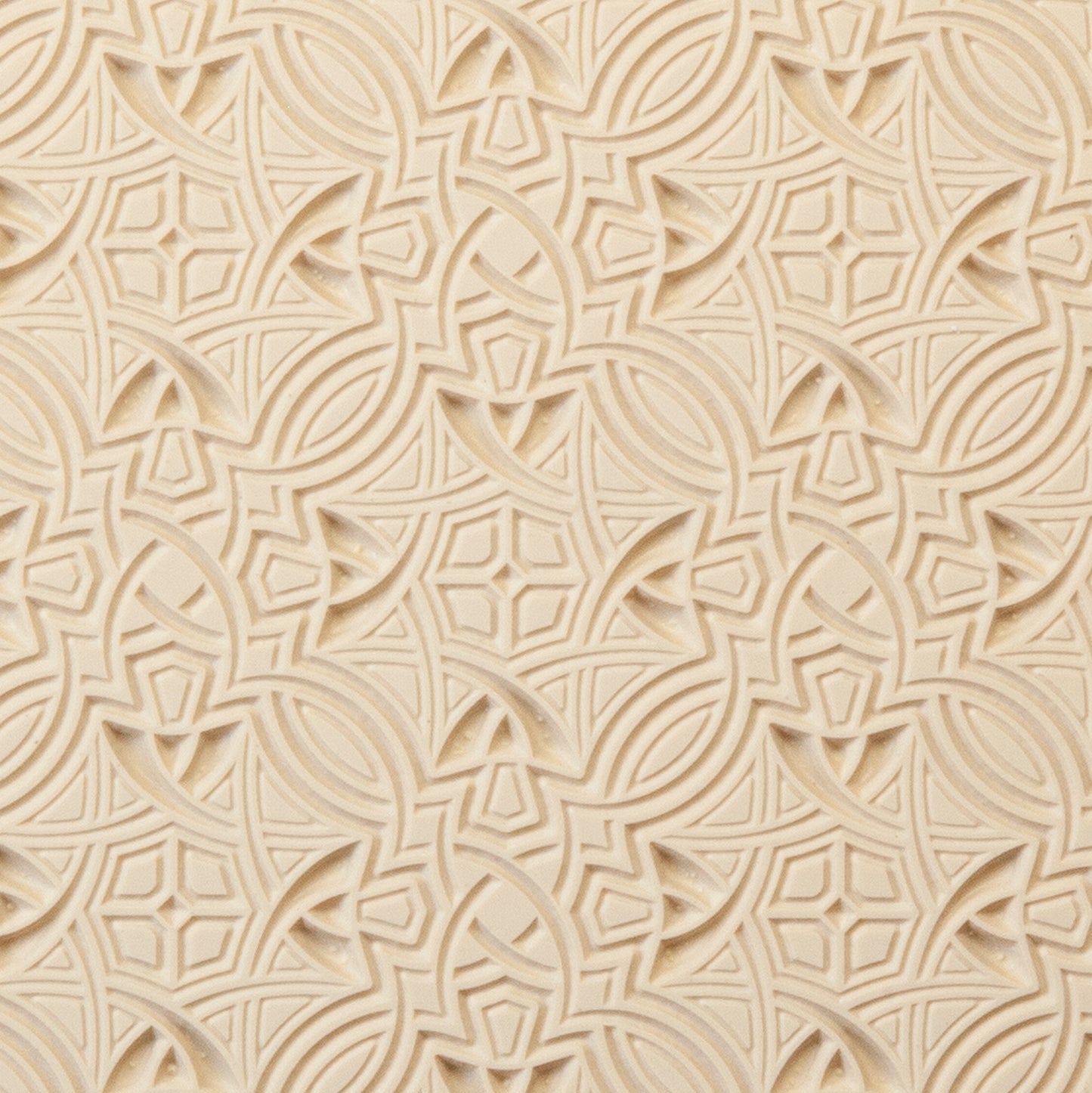 beige Rollable Texture Tile - Nouveau Transition Embossed