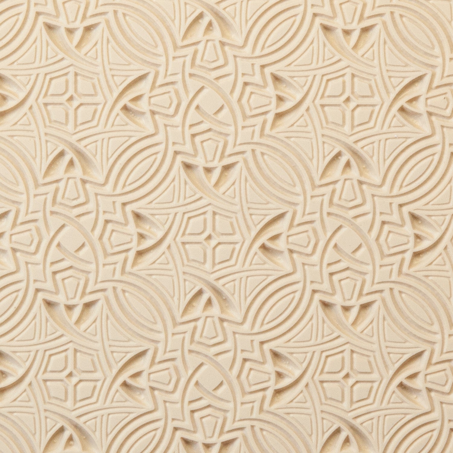 beige Rollable Texture Tile - Nouveau Transition Embossed