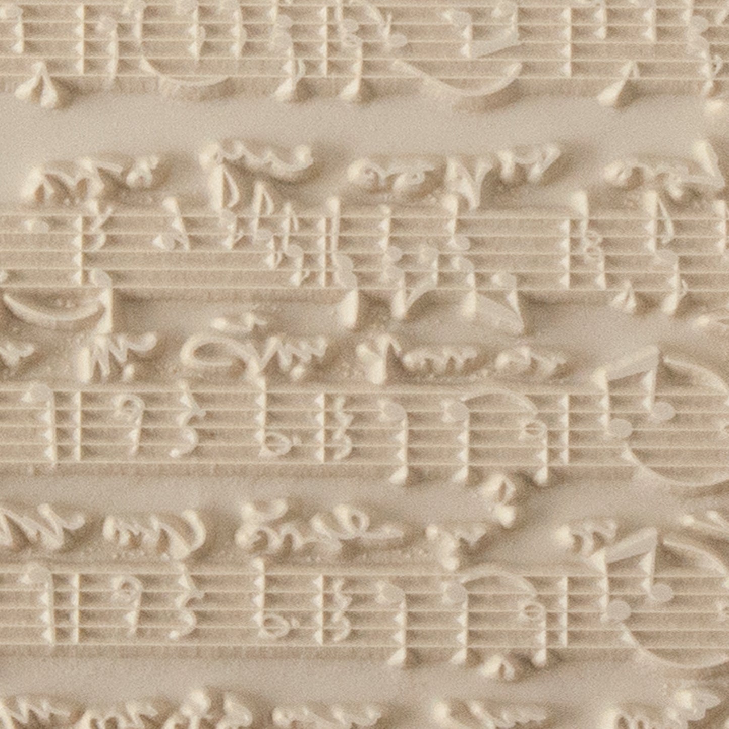 beige Rollable Texture Tile - Sheet Music